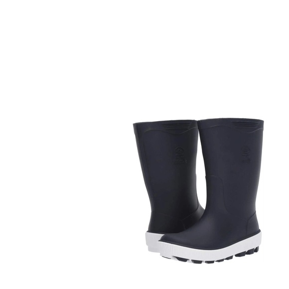 Kamik Kids Navy/Black Rain Boots - Picture 2 of 9